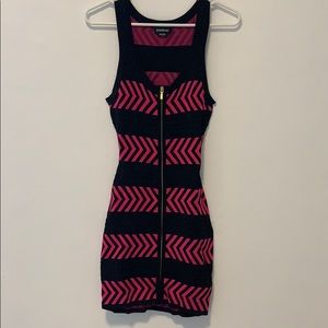 hot pink spandex dress